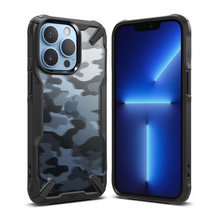Huse Iphone - Husa Ringke Fusion X Iphone 13 Pro camo