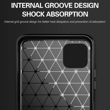 Husa Techsuit Carbon Silicone Samsung Galaxy A22 5G [2]