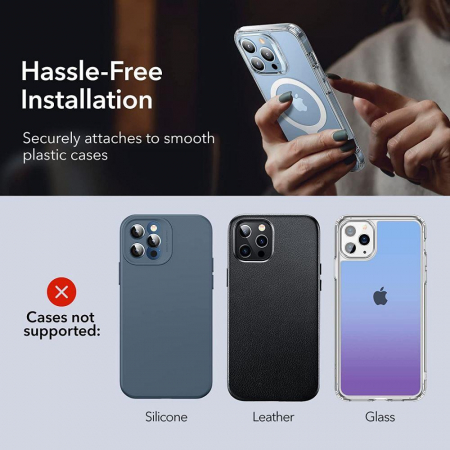 Inel ESR adaptare Magsafe HaloLock [6]