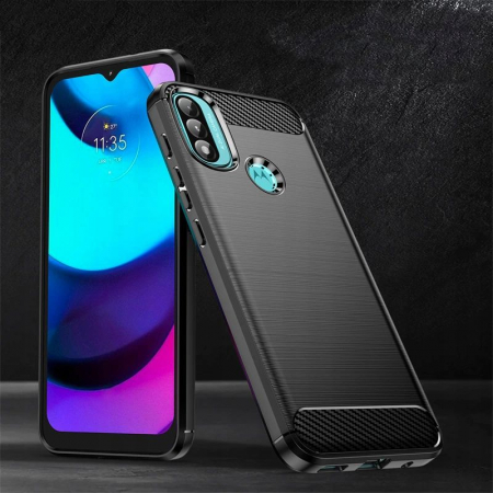 Husa Techsuit Carbon Motorola E20/ E30/ E40 [2]
