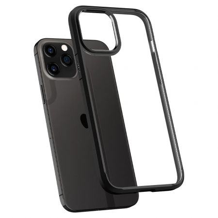 Husa Spigen Ultra Hybrid IPhone 12/12 Pro negru [4]