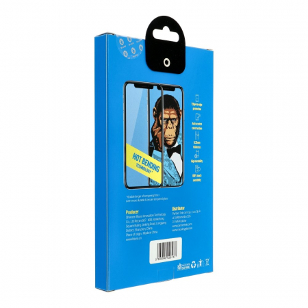 Folie 5D Mr. Monkey Glass IPhone XS/X/11 Pro Hot Bending [4]