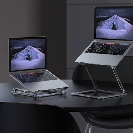 Suport Stand Premium Universal Laptop Din Aluminiu Pana La 17 Inch [5]