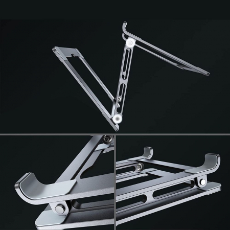 Suport Stand Premium Universal Laptop Din Aluminiu Pana La 17 Inch [6]