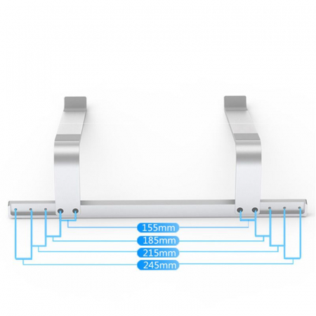 Stand laptop Tech-Protect Alustand 2 universal argintiu [5]