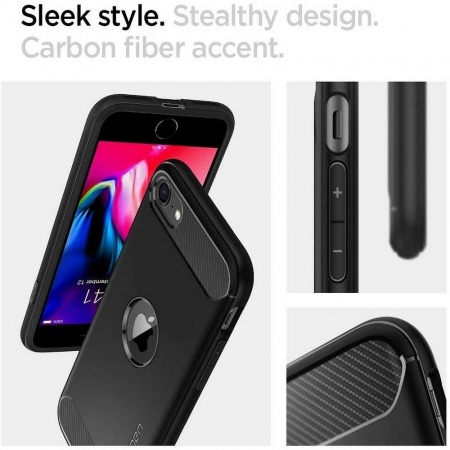 Husa Spigen Rugged Armor IPhone SE 2020 / 2022 [4]
