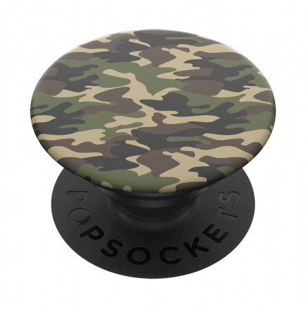 Popsockets - Suport stand adeziv universal Popsockets Popgrip Woodland Camo