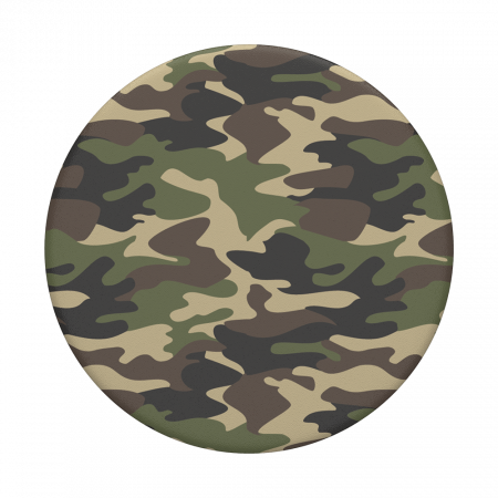 Suport stand adeziv universal Popsockets Popgrip Woodland Camo [1]