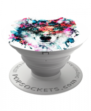 Popsockets - Suport stand adeziv universal Popsockets Wolf