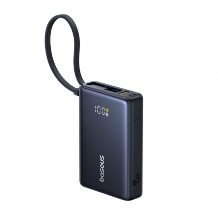 Baterii Externe - Baterie externa Baseus PicoGo 45w 10000 mAh cablu inclus