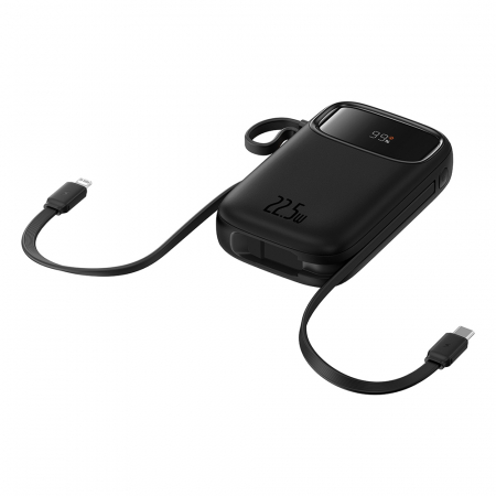 Baterie externa Baseus QPow2 22.5w 10000 mAh cablu inclus 30 cm [5]