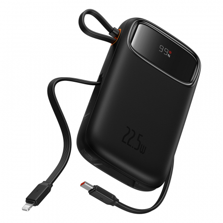 Baterie externa Baseus QPow2 22.5w 10000 mAh cablu inclus 30 cm [1]