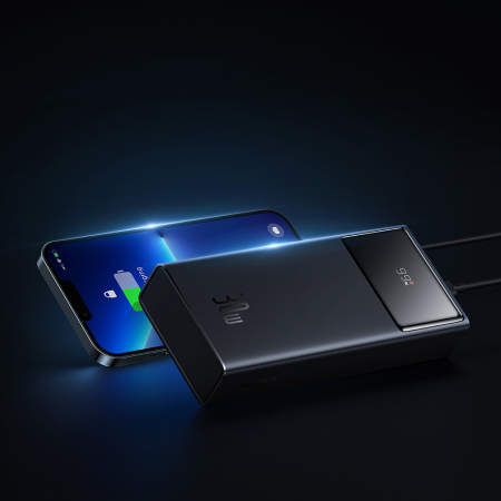 Baterie externa Baseus Star-Lord (P10022904113-00) - 2x USB, Type-C, MicroUSB, 30W, 20000mAh [5]