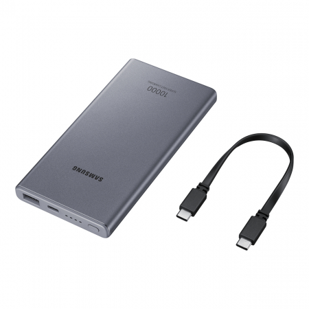 Baterie externa Samsung 10 000 mAh 25W EB-P3300XJEGEU gri type c [3]