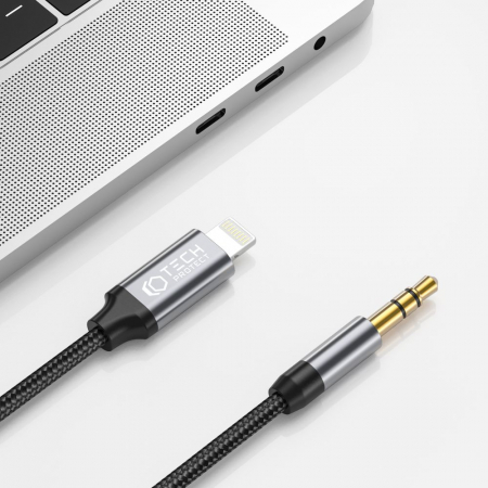 Cablu auxiliar audio Tech-Protect lightning - jack 3.5mm 1 m [2]