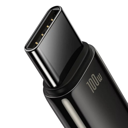 Cablu Baseus Tungsten Gold USB to USB C 100w 1m [3]