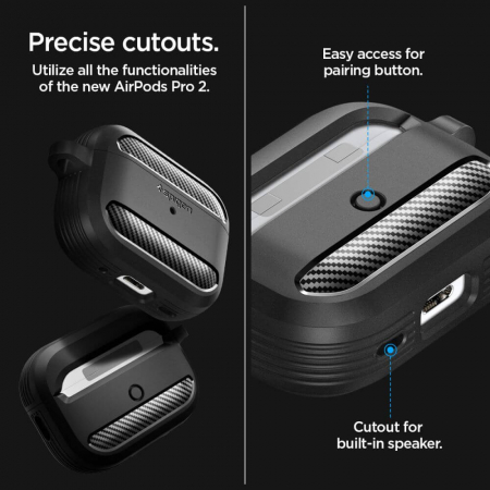 Carcasa Spigen Rugged Armor Apple AirPods Pro 1 / 2 [15]