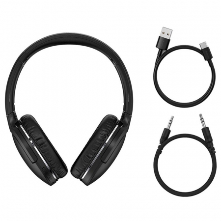 Casti wireless over-ear Baseus Encok D02 Pro NGTD010301,negru [3]