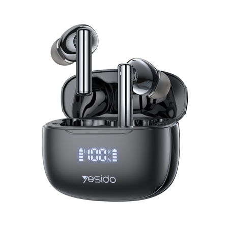 Baseus W04 - Casti wireless Yesido TWS23 - with Noice Cancelling, Touch Control, Bluetooth V5.3, In-ear Design, 300mAh - Black