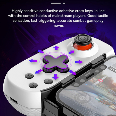 Controller D6 DP pentru gaming Techsuit [3]