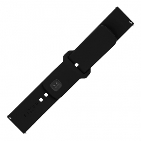 Curea Fixed 20mm - Samsung Galaxy Watch 4/5/Active 2, Huawei Watch GT 3 (42mm)/GT 3 Pro (43mm) - Black [4]