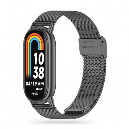 Curea otel inoxidabil Tech-Protect Xiaomi Smart Band 8 / 8 NFC negru [1]