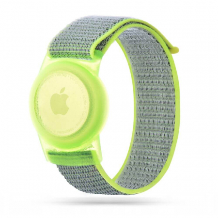 Alte accesorii - Curea Tech-Protect Airtag pentru copii roz