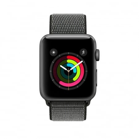Curea Tech-Protect nylon Apple Watch 42 / 44 / 45 / 49 mm verde olive [1]