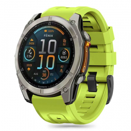 Curea Tech-Protect Silicone Garmin Fenix 5X / 5X Plus / 6X / 6X Pro / 7X / 8 51mm negru [1]