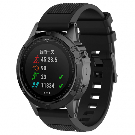 Curea Techsuit Watchband QuickFit 20mm (W058) Instinct 2S / 2S Solar / Approach S70 42mm / Forerunner 220 / 230 / 235 / 630 / 735 [4]