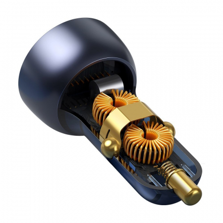 Incarcator auto Baseus 65w LCD gri cu cablu type c type c [3]