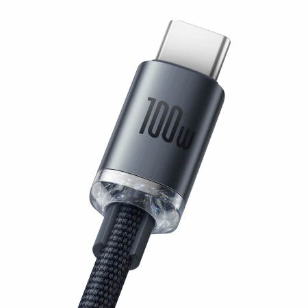 Cablu Baseus Crystal Shine fast charge usb - type c 100W 2 m CAJY000501 [2]