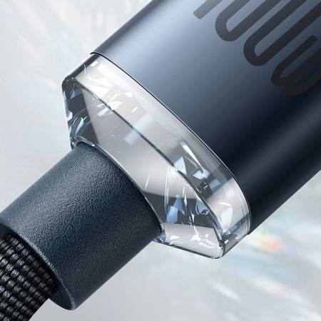 Cablu Baseus Crystal Shine fast charge type c - type c 100W 2 m CAJY000701 [8]