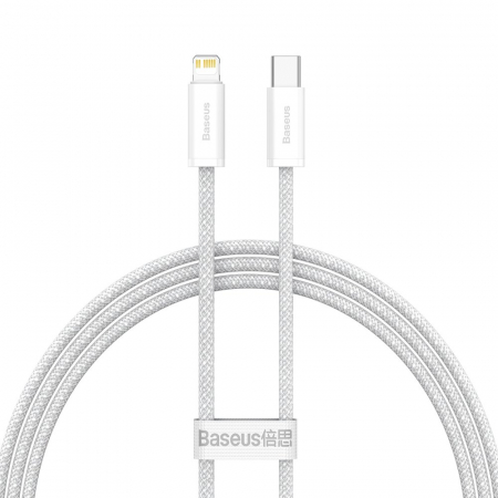 Cabluri - Cablu Baseus Dynamic type c - lightning 20w 1m alb CALD000002