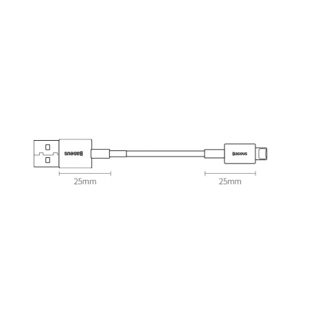 Cablu Baseus Superior usb - lightning 1.5m alb CALYS-B02 [9]