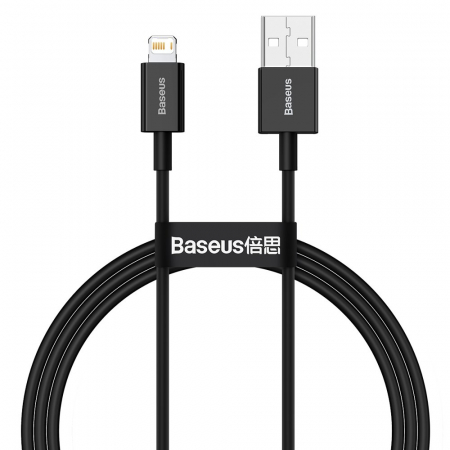Cablu Baseus Superior usb - lightning 20w negru CALYS-A01 [0]