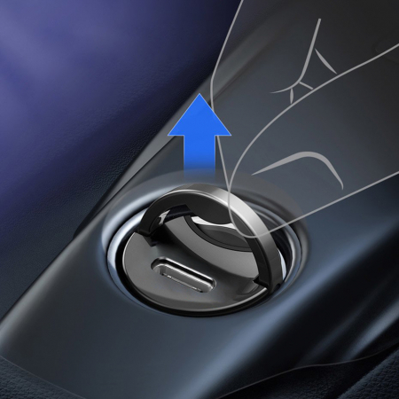 Incarcator auto Baseus Tiny Star PPS mini type c 30w VCHX-B0G [8]