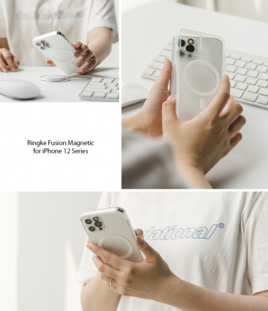 Husa Ringke Fusion Magsafe Matte IPhone 12/12Pro [9]