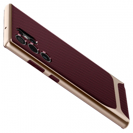 Husa Spigen Neo Hybrid Samsung Galaxy S22 Ultra burgundy [4]