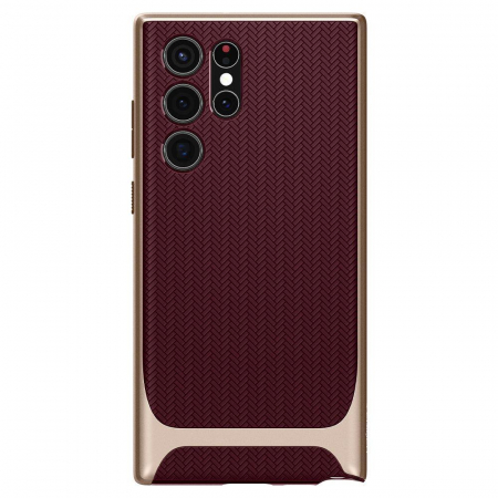 Husa Spigen Neo Hybrid Samsung Galaxy S22 Ultra burgundy [8]
