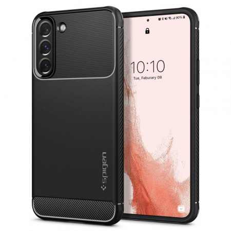 Huse Silicon Samsung - Husa Samsung Galaxy S22 Spigen Rugged Armor