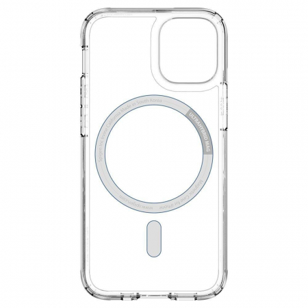 Husa Spigen Ultra Hybrid MagSafe iPhone 12/12 Pro alb [8]