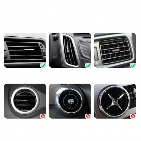 Suport auto Ugreen Smartphone universal 3.5 - 6.0 inch [6]