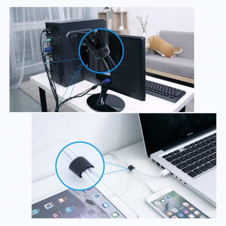 Curea Velcro pentru organizare Cabluri Wozinsky [8]