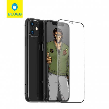Folie 5D Mr. Monkey Glass IPhone 12/12 Pro Strong HD [5]