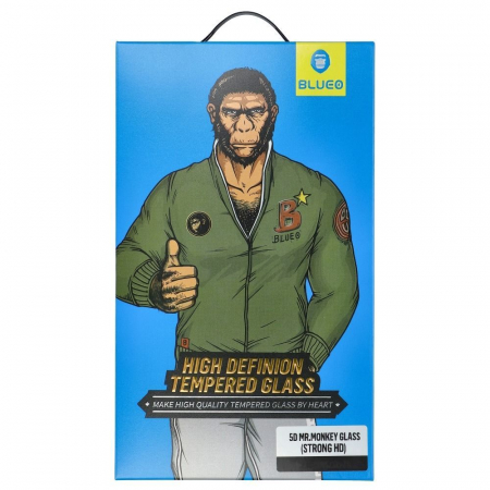 Folie 5D Mr. Monkey Glass IPhone 14 / 13 / 13 Pro / 16e Strong HD [0]