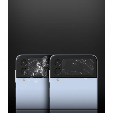 Pachet 2x Folie camera Ringke ID Samsung Galaxy Z Flip 4 3buc [5]