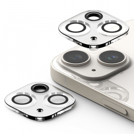 Pachet 2x Folie camera Ringke Iphone 15 / 15 Plus transparent [6]