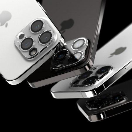 Pachet 2x Folie camera Ringke Iphone 15 Pro Max transparent [2]