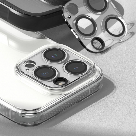 Pachet 2x Folie camera Ringke Iphone 15 Pro Max transparent [5]